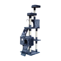 Randy & Travis Machinery 180cm Cat Tree Scratching Post Scratcher Tower Condo House Furniture Wood