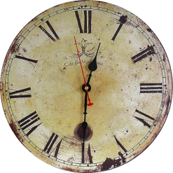 FactoryFast.com.au Large Vintage Wall Clock Kitchen Office Retro Timepiece Home & Lifestyle
