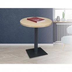 Randy & Travis Machinery Steel Square 45cm Restaurant Cafe Office Table Base Leg DIY & Renovation