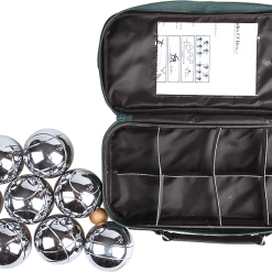Randy & Travis Machinery Deluxe Boules Bocce 8 Alloy Ball Set Games & Hobbies