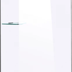 Della Francesca 90 X 200cm Frameless 10mm Safety Glass Shower Screen BLACK