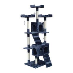 Randy & Travis Machinery 180cm Cat Tree Scratching Post Scratcher Tower Condo House Furniture Wood
