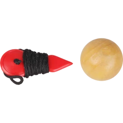 Randy & Travis Machinery Deluxe Boules Bocce 8 Alloy Ball Set With Wooden Case