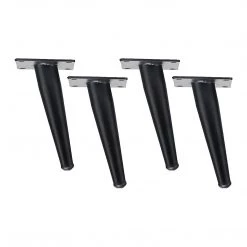 Randy & Travis Machinery 4 X 15cm Metal Furniture Legs Mid Century Retro Scandinavian Danish Sofa Feet DIY & Renovation