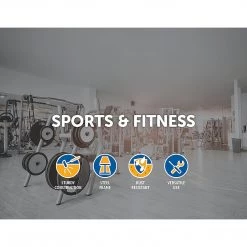 Randy & Travis Machinery Wall Mounted Multi Grip Chin Up Bar Upper Body Training