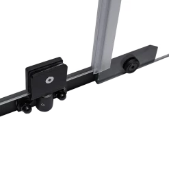 Della Francesca 1200 X 1000 X 1900mm Framed Safety Glass Pivot Door Shower Screen In Black