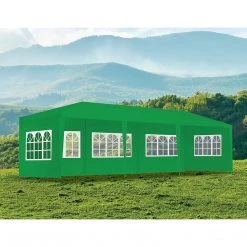 Bariloche 3x9m Wedding Outdoor Gazebo Marquee Tent Canopy Green Outdoor & Leisure