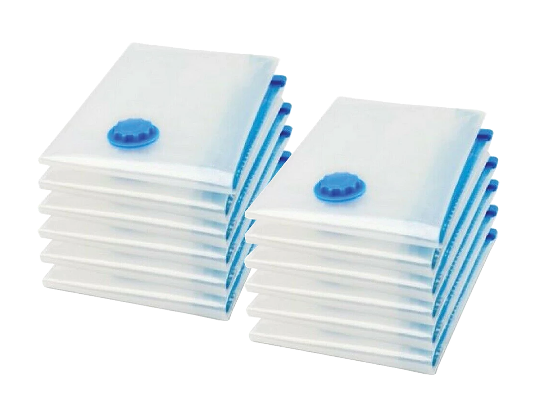 Randy & Travis Machinery Home & Lifestyle Vacuum Sealed Clothing Travel Bag Compact Storage X12