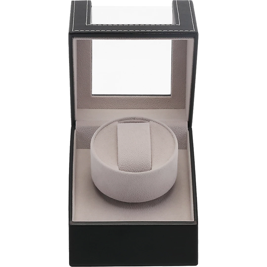 Randy & Travis Machinery Games & Hobbies Automatic Watch Winder Display Box Case Motor Rotation Storage PU Leather