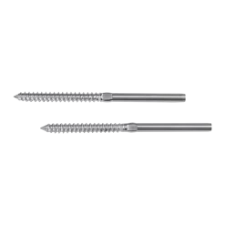 Randy & Travis Machinery DIY & Renovation Stainless Steel DIY Rope Balustrade Kit 3.2mm Swage 2 X Lag Screw Term - 10 Pack