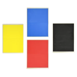 Randy & Travis Machinery Sports & Fitness Martial Arts Supply Rebreakable Board Taekwondo, MMA, Karate-Set: Yellow, Blue, Red & Black