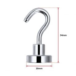 Randy & Travis Machinery Home & Lifestyle 10x Strong Rare Earth N38 Neodymium Magnetic Hanger Holder 10kg Magnet Hooks