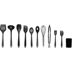 Randy & Travis Machinery 11pcs Kitchen Utensil Set Silicone Heat-Resistant Non-Stick Kitchen Utensils Kit