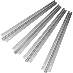 Randy & Travis Machinery DIY & Renovation Sliding Gate Hardware Accessories Kit - 4m Track