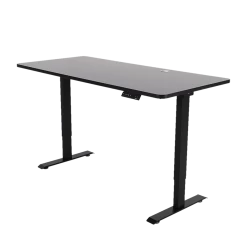 Furniture Palermo Standing Desk Sit Stand Height Adjustable Motorised 160cm Table Dual Motor