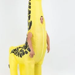 Salvatore Angelotti Games & Hobbies Giraffe Fancy Dress Inflatable Suit -Fan Operated Costume
