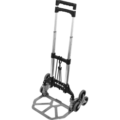 Randy & Travis Machinery Stair Climbing Trolley 6 Wheels Aluminium Folding Hand Cart Climb Steps DIY & Renovation