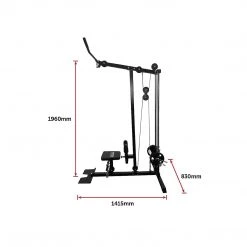 Randy & Travis Machinery Lat PullDown Low Row Fitness Machine