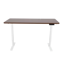 Furniture Palermo Standing Desk Sit Stand Height Adjustable Motorised 160cm Table Dual Motor