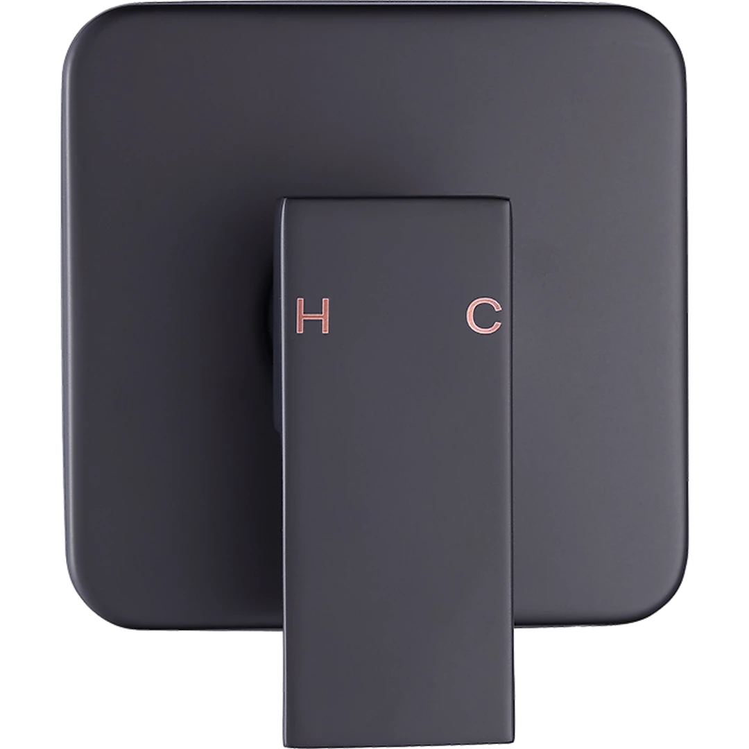 Della Francesca Shower Bath Mixer Tap Bathroom WATERMARK Approved - Electroplated Matte Black DIY & Renovation