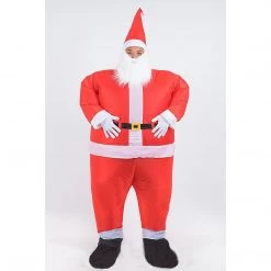 Salvatore Angelotti Santa Fancy Dress Inflatable Suit -Fan Operated Costume
