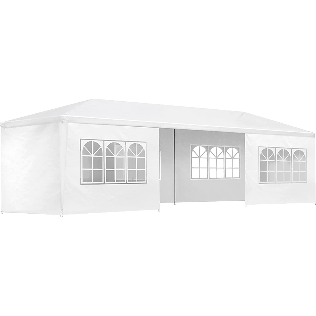Bariloche Outdoor & Leisure 3x9m Wedding Outdoor Gazebo Marquee Tent Canopy White
