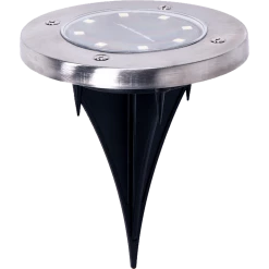 Randy & Travis Machinery Home & Lifestyle 12x Solar Powered LED Buried Inground Recessed Light Garden Outdoor Deck Path