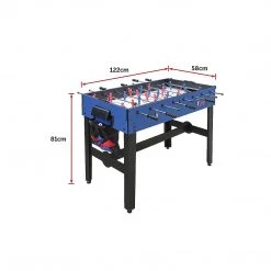 Randy & Travis Machinery 4FT 12-in-1 Combo Games Tables Foosball Soccer Basketball Hockey Pool Table Tennis Games & Hobbies
