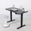 Furniture Palermo Standing Desk Sit Stand Height Adjustable Motorised 120cm Table Dual Motor