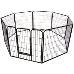 Randy & Travis Machinery Home & Lifestyle 8 Panel Heavy Duty Pet Dog Playpen Puppy Exercise Fence Enclosure Cage