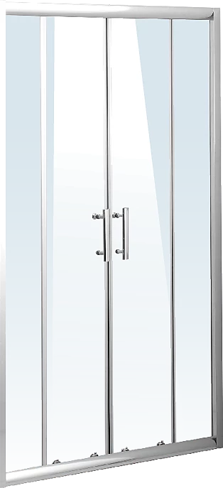 120cm Sliding Door Safety Glass Shower Screen By Della Francesca DIY & Renovation