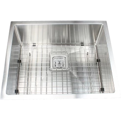 Brienz 550x455mm Handmade 1.5mm Stainless Steel Sink With Square Waste