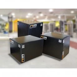 Randy & Travis Machinery 3 IN 1 Foam Plyo Games Plyometric Jump Box Sports & Fitness