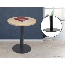 Randy & Travis Machinery Steel Round 45cm Restaurant Cafe Office Table Base Leg