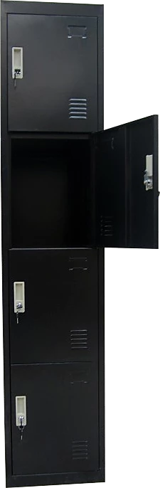 Salvatore Angelotti Furniture Four-Door Office Gym Shed Storage Lockers