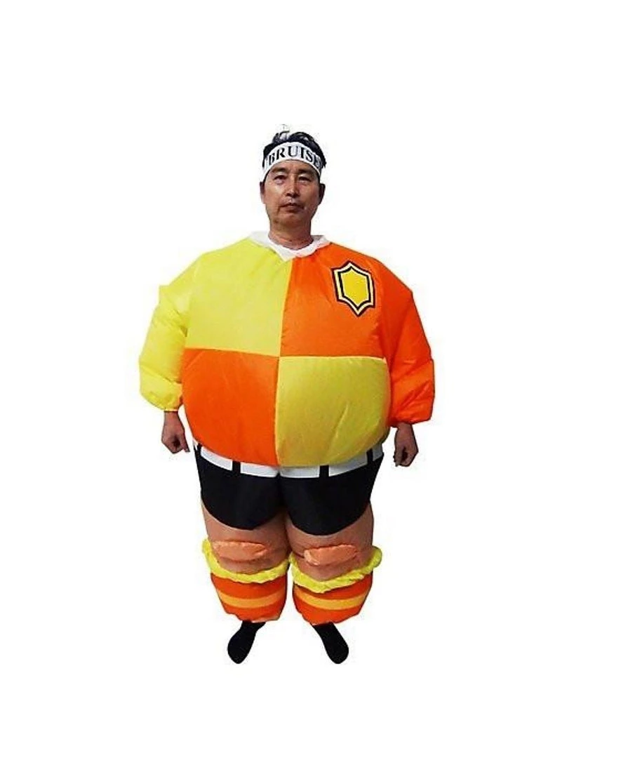 Salvatore Angelotti Games & Hobbies Football Fancy Dress Inflatable Suit -Fan Operated Costume