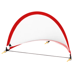 Randy & Travis Machinery Games & Hobbies Portable Kids Soccer Goals Set – 2 Pop Up Soccer Goals, Cones, Goal Carry Bag