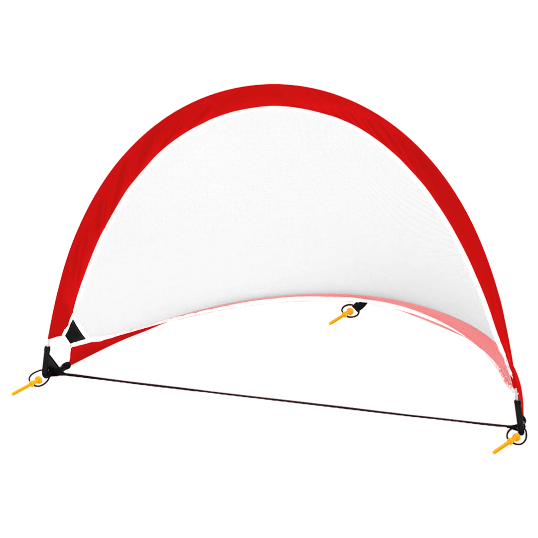 Randy & Travis Machinery Games & Hobbies Portable Kids Soccer Goals Set – 2 Pop Up Soccer Goals, Cones, Goal Carry Bag