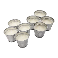 Randy & Travis Machinery Home & Lifestyle 8x Mosquito Insect Bug Repellent Small Bucket Citronella Candles