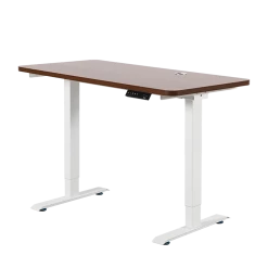 Palermo Standing Desk Sit Stand Height Adjustable Motorised 120cm Table Dual Motor Furniture