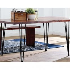 Randy & Travis Machinery Set Of 4 Industrial 12mm Steel Retro Hairpin Table Legs - 71cm Leg