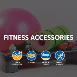 Randy & Travis Machinery Sports & Fitness Aerobic Workout 2 Block Bench Step