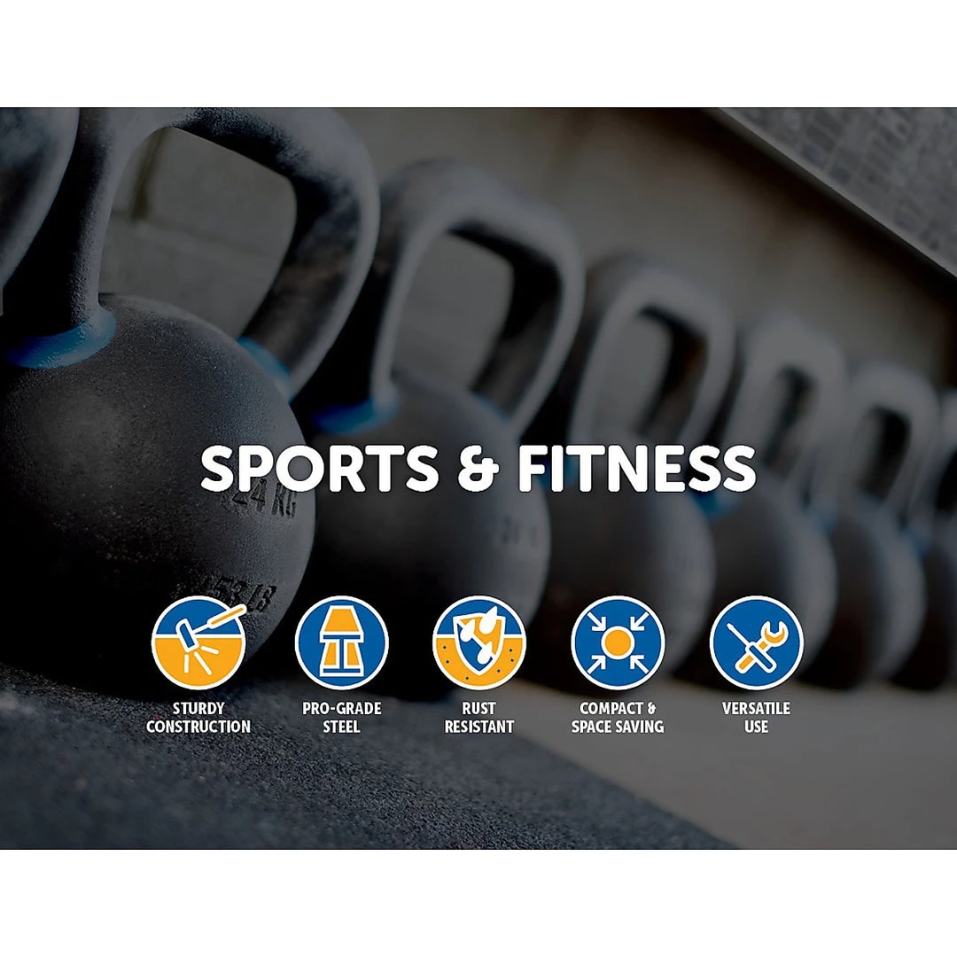 Randy & Travis Machinery 8KG Pro-Grade Steel KettleBell