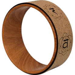 Randy & Travis Machinery Yoga Pilates Wheel Cork Circle Prop Back Chest Hips Abdomen Stretch Roller