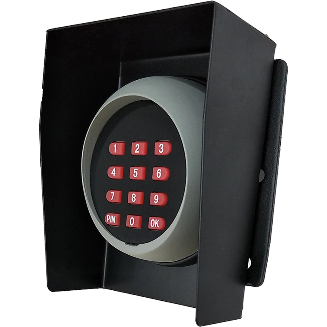 Randy & Travis Machinery DIY & Renovation Wireless Keypad Entry For Swing And Sliding Gate With Metal Casing