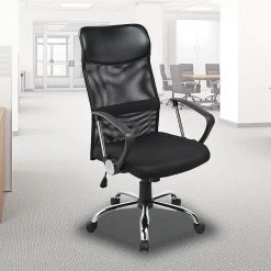 Palermo Ergonomic Mesh PU Leather Office Chair Furniture