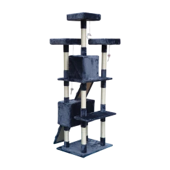 Randy & Travis Machinery 180cm Cat Tree Scratching Post Scratcher Tower Condo House Furniture Wood