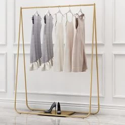 Palermo Gold Clothing Retail Shop Commercial Garment Display Rack Furniture