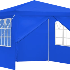 Bariloche 3x3m Gazebo Outdoor Marquee Tent Canopy Blue