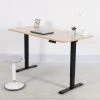 Furniture Palermo Standing Desk Sit Stand Height Adjustable Motorised 160cm Table Dual Motor